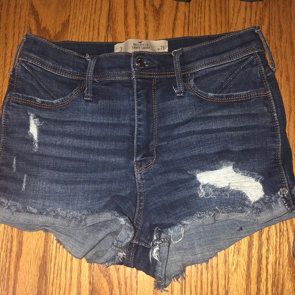 Hollister Dark wash Short-Shorts